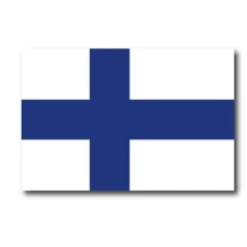 Finland Finnish Flag Car Magnet Decal - 4 x 6 Heavy Duty for Car Truck SUV