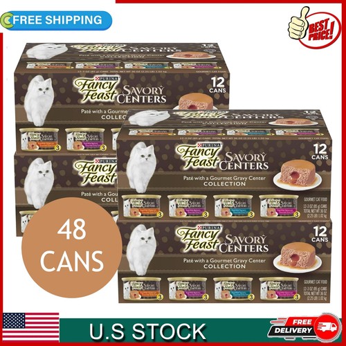 fancy feast 48 pack pate