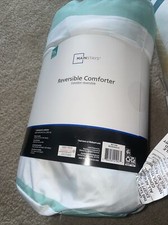 Mainstays Twin/Twin XL Reversible Comforter Mint Stripe 66X90 Inch