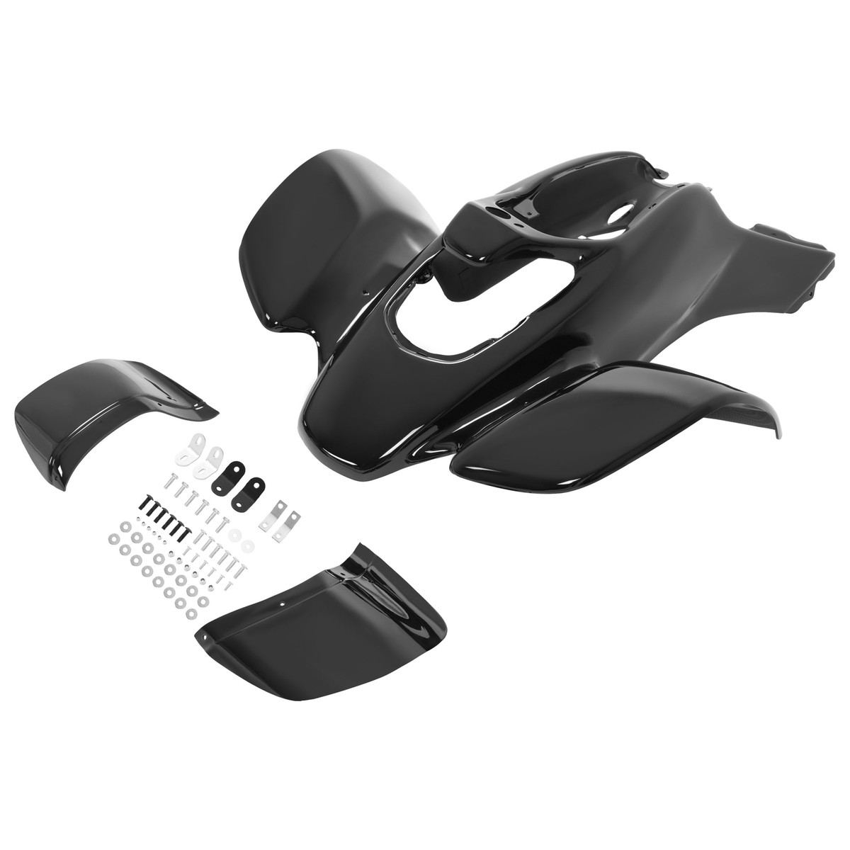 Black ABS Fender Plastic Kit For Honda TRX 400EX TRX400EX 99-04 00