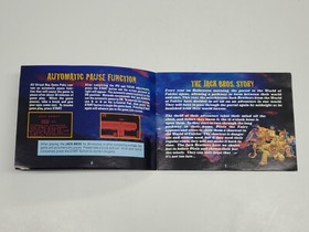 Jack Bros. Nintendo Virtual Boy Manual Only *creases