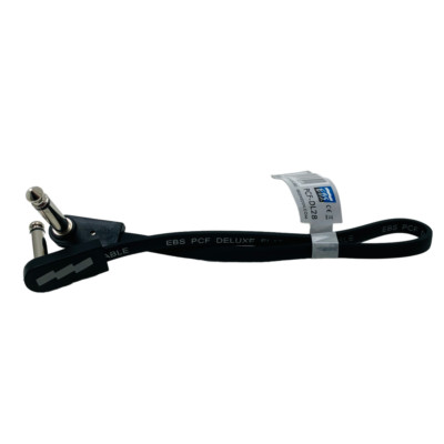 10 Stück EBS Flat Patch Kabel 28cm PCF-DL28 Audio Effektgeräte Pedalboard