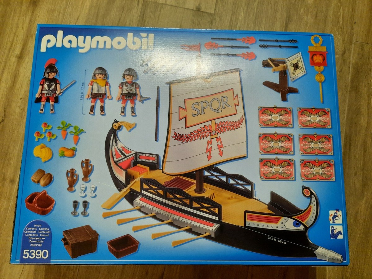 PLAYMOBIL 5390 History Roman Warriors' Ship.NEW! | eBay