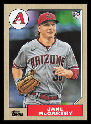 2022 Topps Archives JAKE McCARTHY 1987 Topps #203 RC