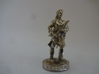 EU Metallfigur / Schlacht bei Poltawa / Chrom / Nr. 410 03 / ca 40 mm groß