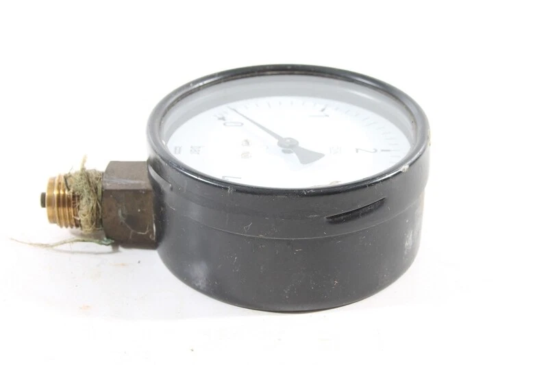 altes Manometer 4 Bar Anzeige Messgerät Metall old vintage - Bild 4 von 4