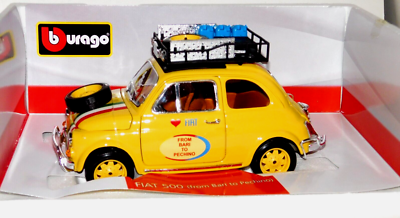 FIAT 500 FROM BARI TO PECHINO BURAGO B11026 1:16 | eBay