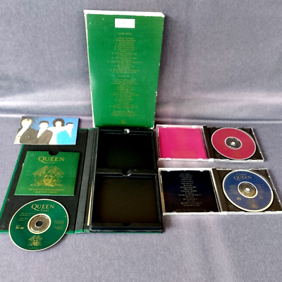 QUEEN~THE QUEEN COLLECTION~1992 US 3 CD BOX SET + POSTCARD