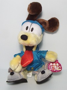 ADORABLE-ODIE-PLUSH-12-034-PAWS-PLAY-BY-PLAY-GARFIELD-FRIEND-PJ-039-S-amp-BUNNY-SLIPPERS
