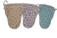 Soft Cotton Baby Cloth Diapers Langot Nappies Washable Skin Friendly Set Of 6