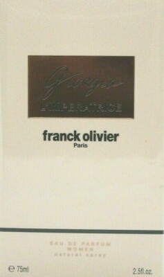 FRANCK OLIVIER GIORGIA L'IMPERATRICE Eau De Parfum Spray FOR WOMEN 2.5 Oz / 75ml