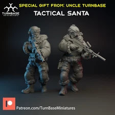 Turnbase Miniatures Ultra Modern Tactical Santa Zona Alfa Spectre 15mm 20mm 28mm