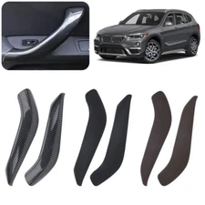 Inner Handle Interior Door Panel Pull Trim Cover for BMW X1 X2 F48 F49 2016-2021