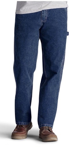 Lee Men's Loose Fit Straight Leg Carpenter Jeans - Picture 3 of 6