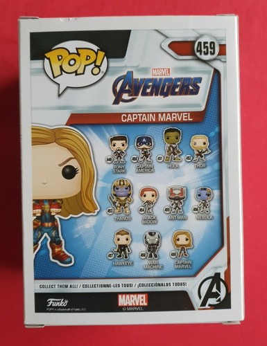 Marvel Avengers - Captain Marvel Pop! Vinyl #459 - Picture 4 of 9