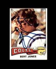 Bert Jones Signed 1975 Topps Baltimore Colts Autograph