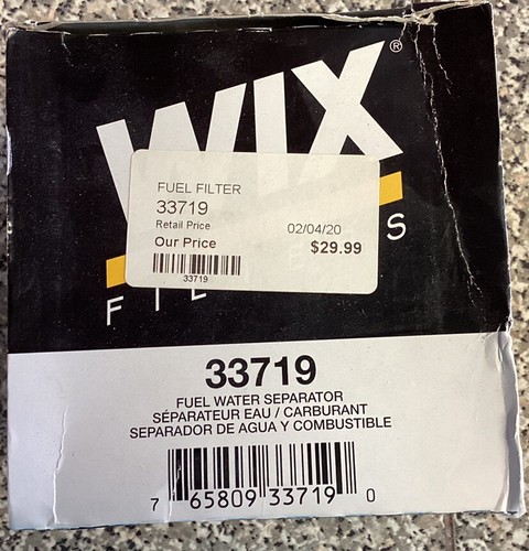 WIX 33719 Fuel Filter,high-performance diesel fuel filter - Picture 2 of 2