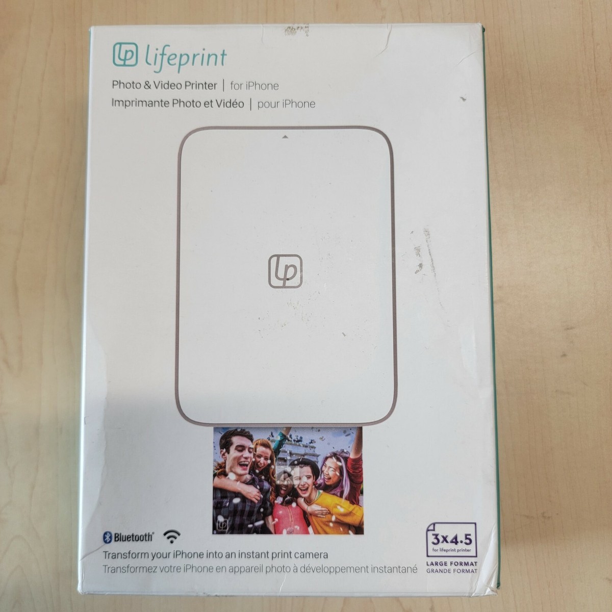新品大特価✨Lifeprint Photo and Video Printer Amazon.com: Lifeprint 3x4.5 Portable Photo and Video Printer