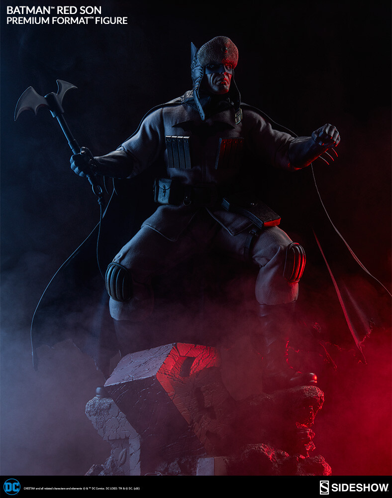 batman red son statue
