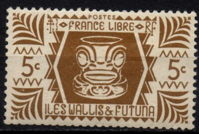 FRANKREICH Freies WALLIS UND FUTUNA (Ozeanien) 1944 - MLH * 5 c.   #OCF