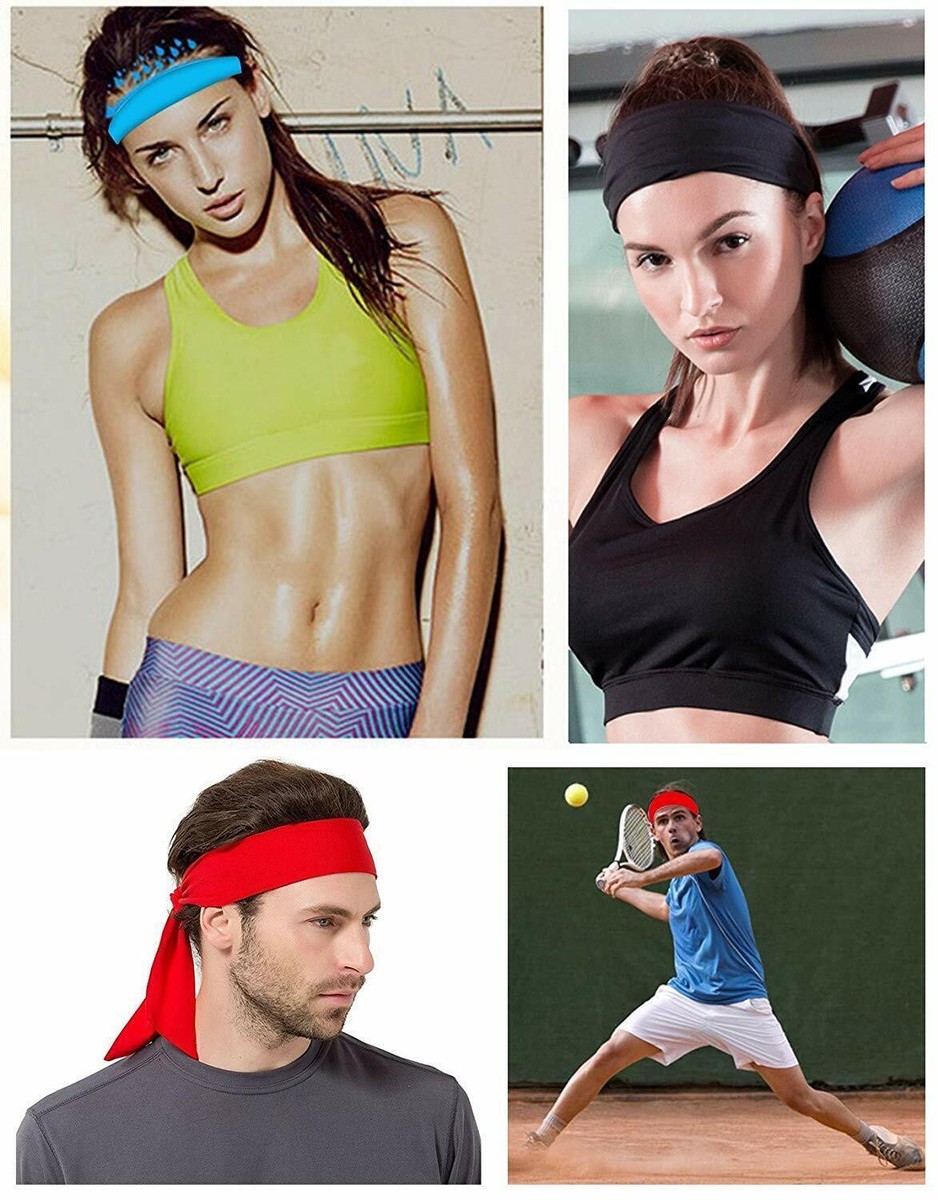 Head Tie Headband Men Women Ninja Karate Hairband Elastic Bandana