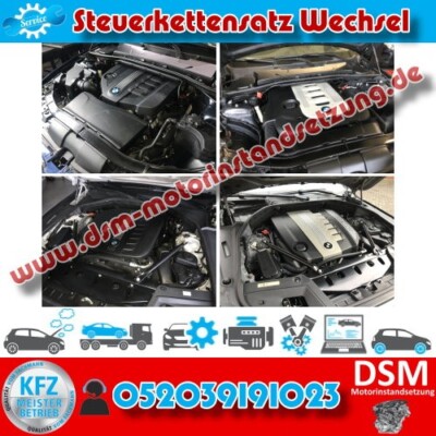BMW X7 G07 xDrive 30d B57 B57D30A Steuerketten Wechsel  