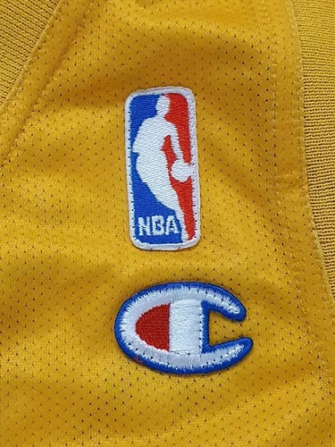 🔶️NBA LOS ANGELES LAKERS BASKETBALL SHIRT JERSEY CHAMPION #24 BRYANT SIZE M - Bild 3 von 10