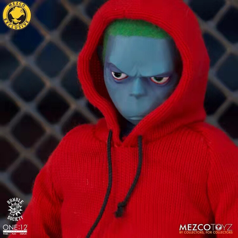 Mezco One:12 Collective Rumble Society Hoodz Vapor Action