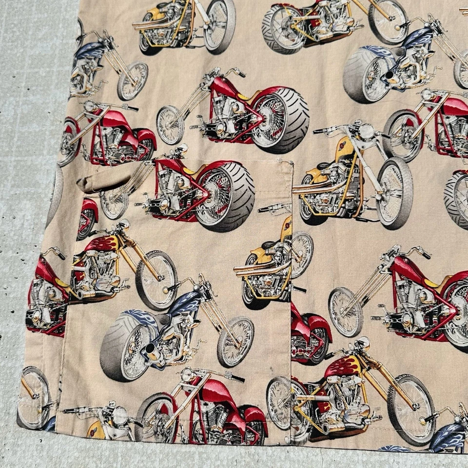 De colección Años 90 Hecho Sobre Exfoliantes EE. UU. Motocicleta Bolsillos Medianos Motociclista Occidental Difícil de Encontrar Raro Foto 4 de 4