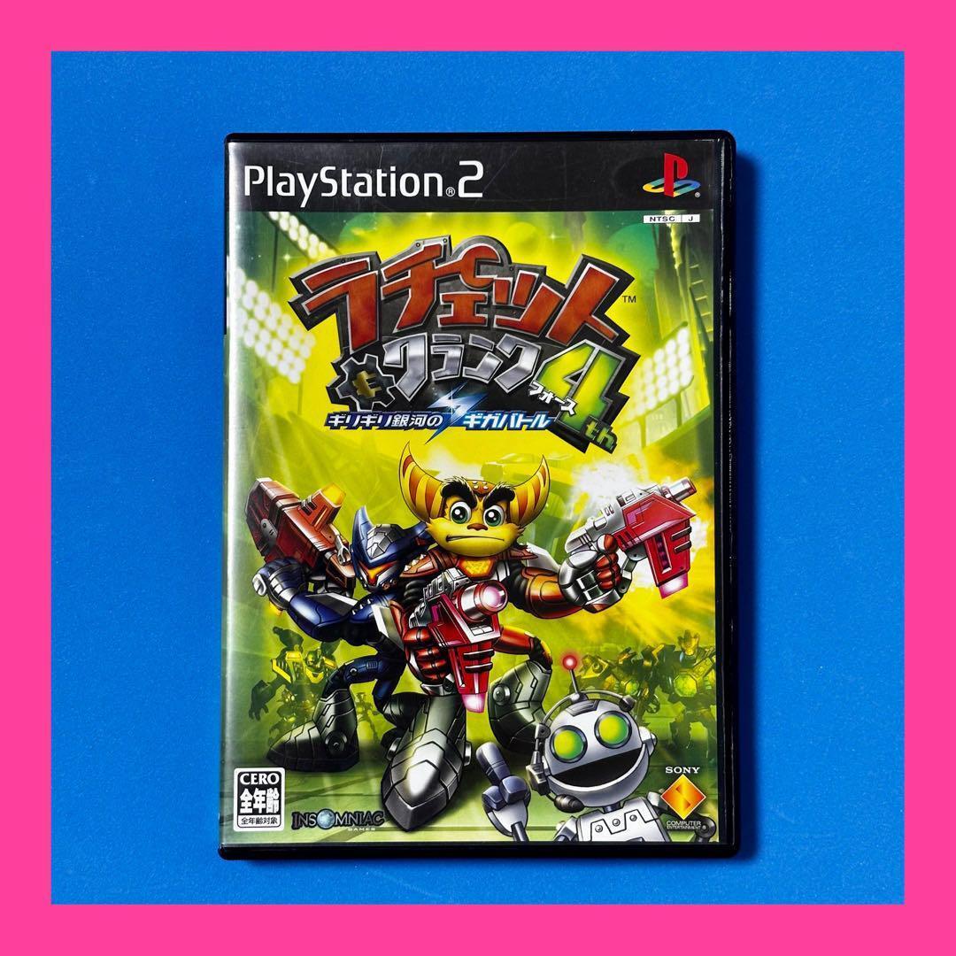 Ratchet Clank 4th PS2 PlayStation 2 Sony Video Game From