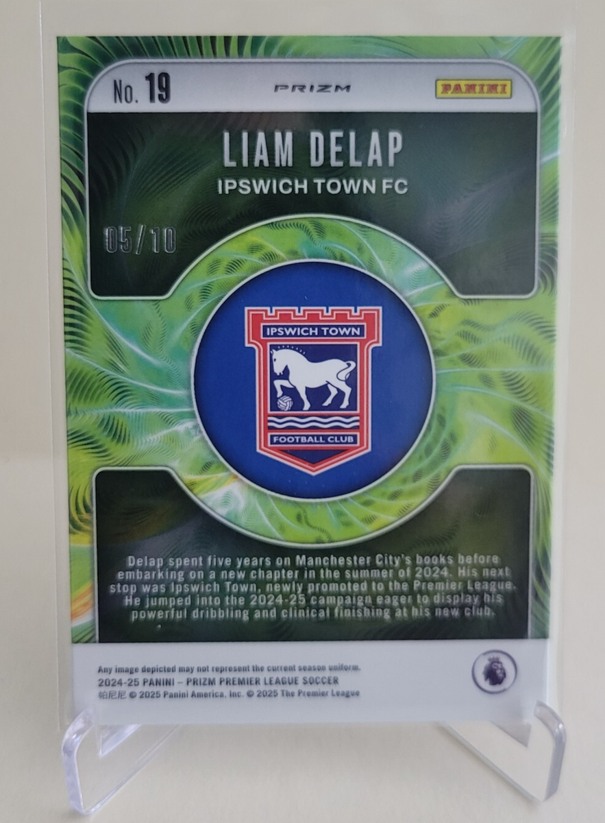 PRIZM リアム・デラップ LIAM DELAP 直筆サイン 10枚限定 PRIZM リアム・デラップ LIAM DELAP 直筆サイン 10枚限定