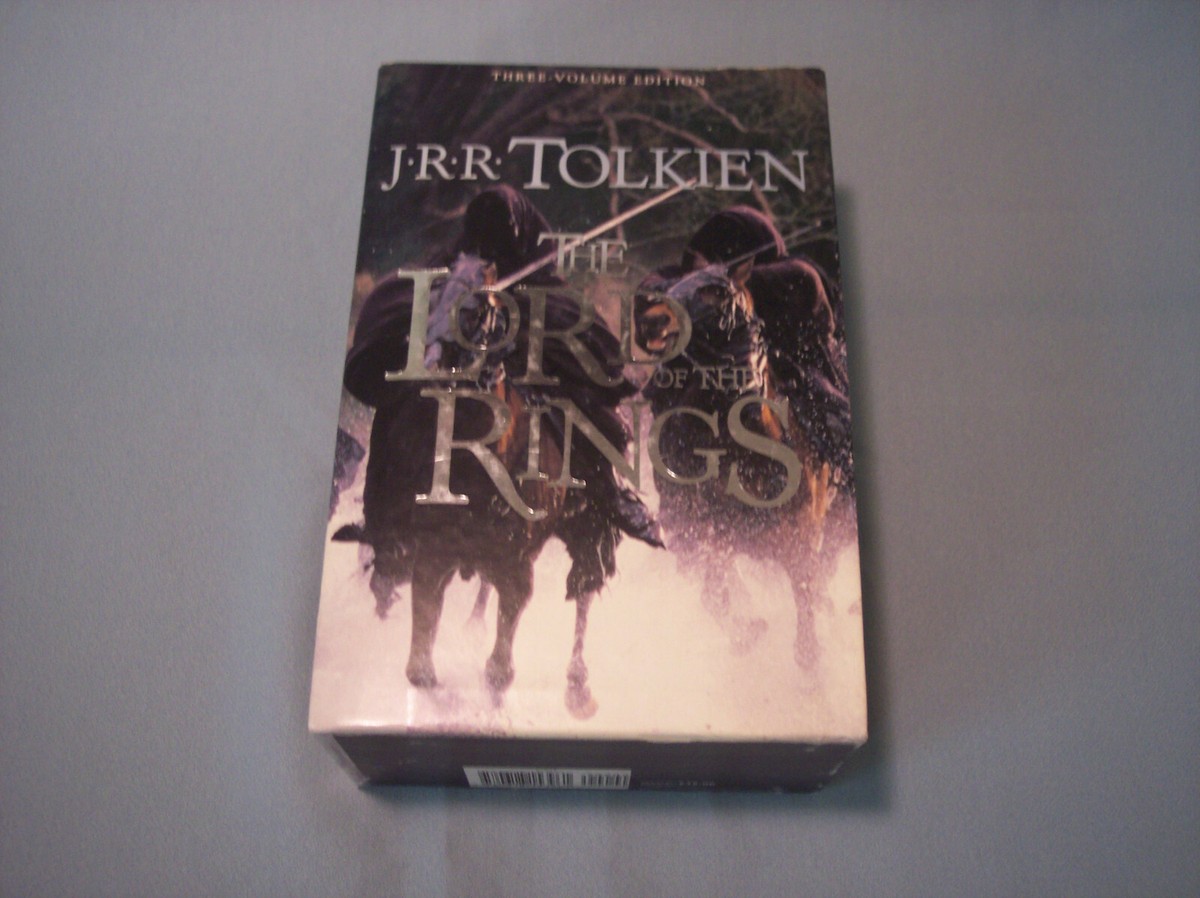 JRR Tolkien The Lord Of The Rings Three Volume Edition 1994