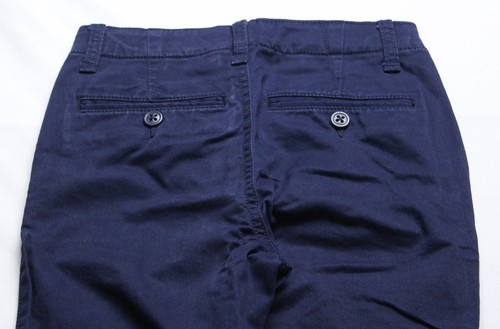 Gap Kids Unisex Kids Slim Lived In Uniforms Chinos EJ3 Navy Size 7 Slim NWT - Picture 4 of 4