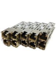 Lot of 10 Cisco 30-1410-03 GLC-T 1000Base-T SFP Transceiver Module Connector