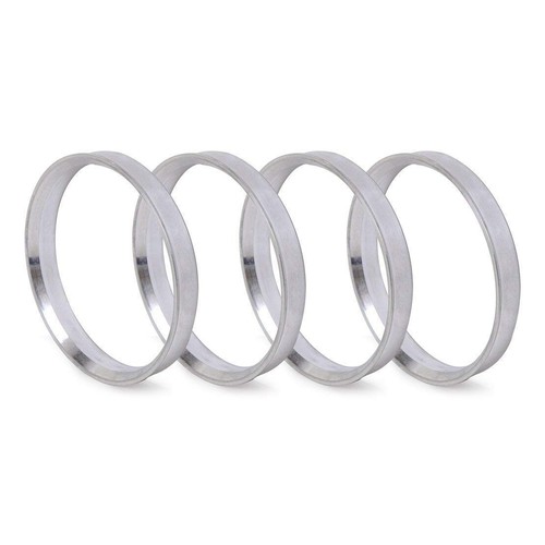 Three Centric Rings 72.6 to 70.3mm Aluminium Wheel Hub Centric Rings 4pc OD 72.6mm ID 70 ...