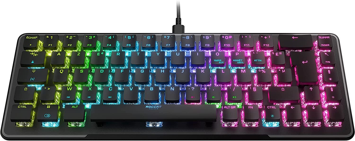 ROCCAT Vulcan 2 Mini clavier setup gaming minimaliste et nomade pour joueur
