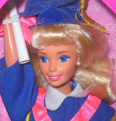 7205 NRFB Mattel 1996 Graduation Barbie Doll (1st in Series