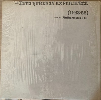 JIMI HENDRIX EXPERIENCE Live at Philharmonic Hall 11.28.68 LP sehr selten 