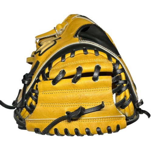 SSK Proedge PENM-52716 Erwachsene Catcher's Mitt gelb Baseballhandschuh gebraucht - Bild 7 von 8