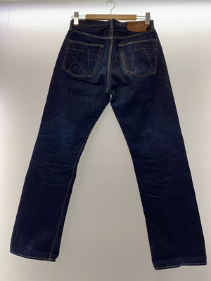 SUGAR CANE star jeans/lot065/straight pants/32/denim/IDG SUGAR CANE star jeans/lot065/straight pants/32/denim/IDG