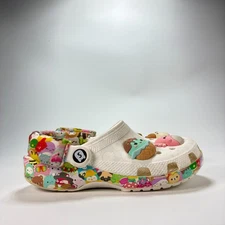 Crocs Squishmallows Classic Clog White Lightweight Slip On Shoes Youth Size 3