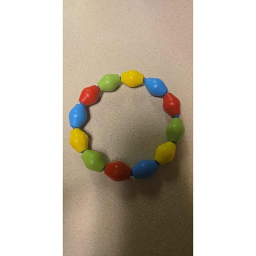Kids ll 2003 Baby Red Blue Yellow Green Grasping Teether Teething Bead toy 