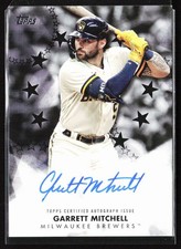 2024 Topps Baseball Stars Autographs Black (Series Two) Garrett Mitchell Auto