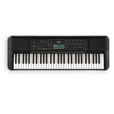 Yamaha PSRE283 61-Key Portable Keyboard With Power Adapter