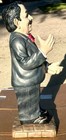 TOSCANO HAND CRAFTED EUROPEAN STYLED BUTLER WINE BOTTLE HOLDER STATUE 24” Tall — photo 2