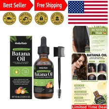 Organic Batana Oil for Luxurious Hair Growth & Scalp Nutrition - 2.03 Fl Oz