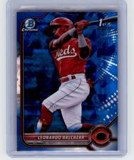 2022 Bowman Chrome Sapphire Edition #BCP-179 Leonardo Balcazar Prospects Reds