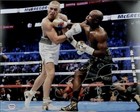 Floyd Mayweather Jr. Autographed 11x14 Photo vs Conor McGregor PSA/DNA