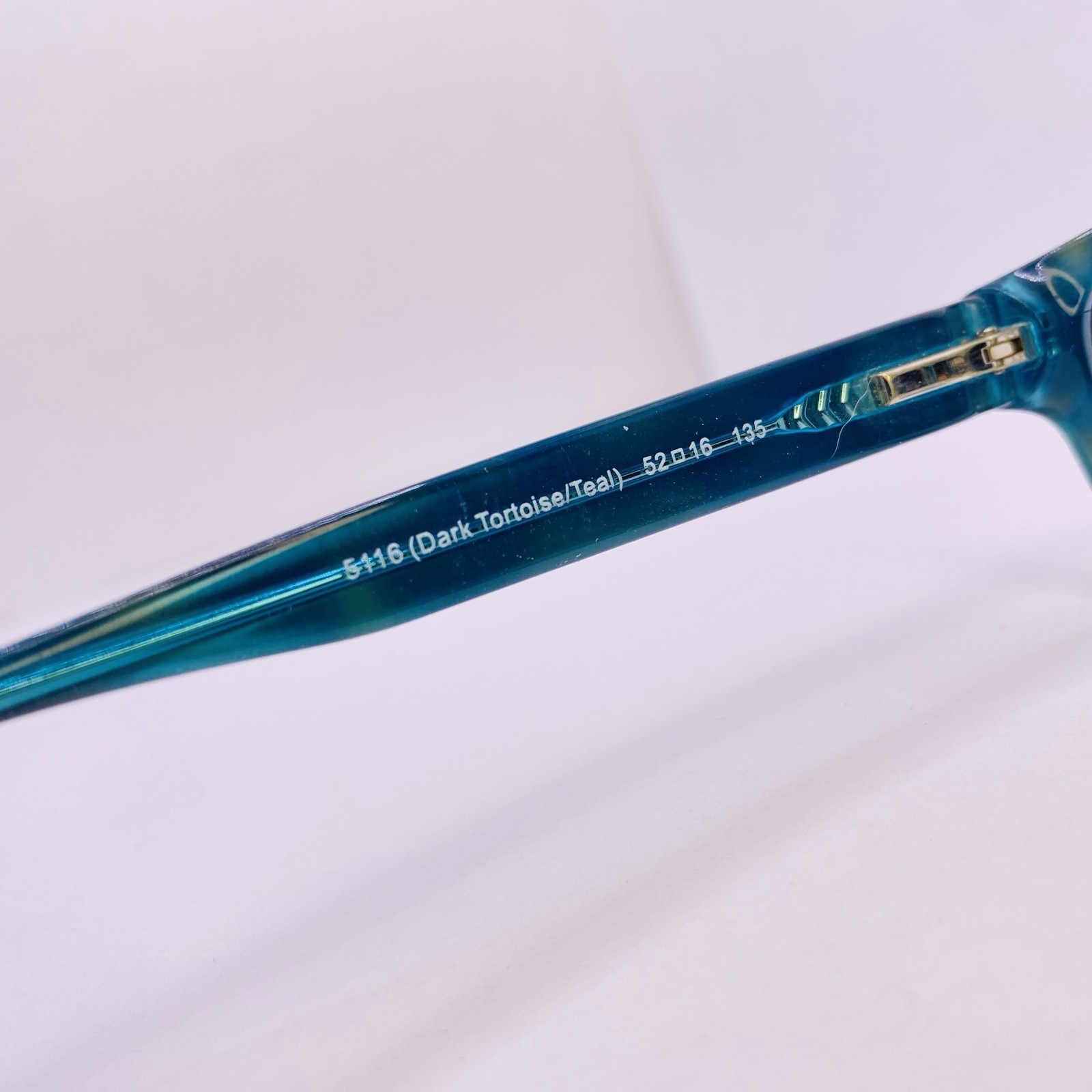 Coach Authentic Eyeglasses HC 6040 Brooklyn 5116 Dark Tortoise Teal 52 [] 16 135 thumbnail 5