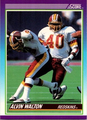 1990 Score Alvin Walton Washington Redskins #154 | eBay